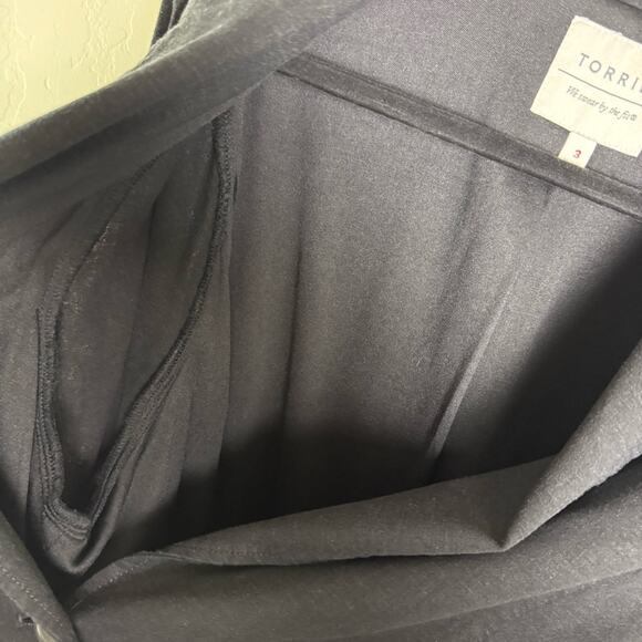 Torrid Black Linen Relaxed Fit Blazer 3X 13084575 - Picture 5 of 13